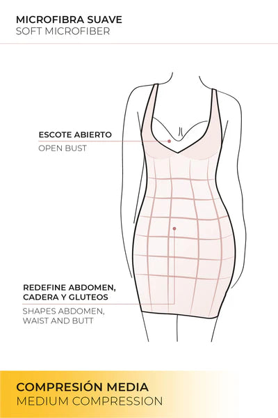 Vestido reductor Ysabel Mora 19628.