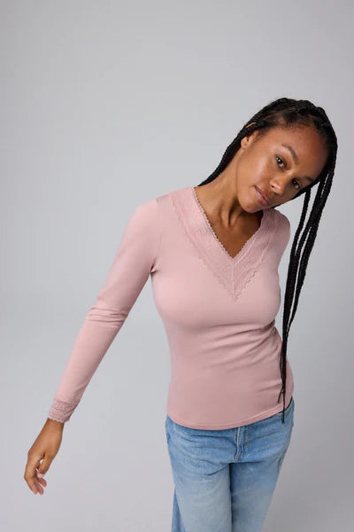 Camiseta Térmica Ysabel Mora Encaje 70012