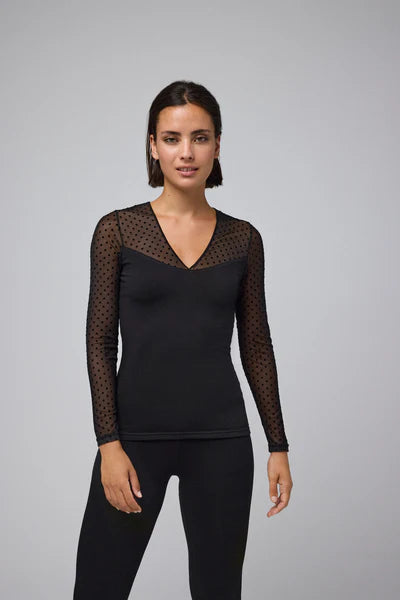 Camiseta Térmica Ysabel Mora Plumeti 70021.