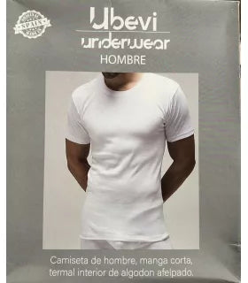 Camiseta afeldada algodon Ubevi 1140